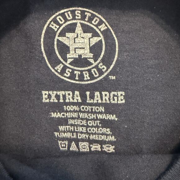 Men's Houston Astros Lone Star Series T-Shirt 2018 Size XL NEW - Picture 4 of 7
